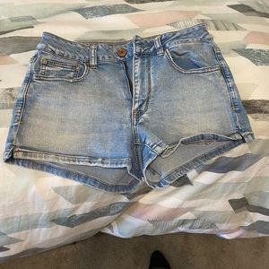 American Eagle high waisted jean shorts